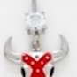 REBEL BULL BELLY RING