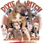 dixie bitch t-shirt 2x