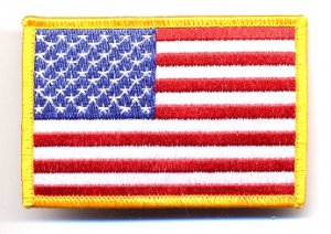 USA PATCH 2"X3"