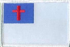 CHEISTIAN FLAG PATCH