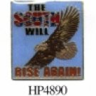 THE SOUTH WILL RISE AGAIN HAT PIN