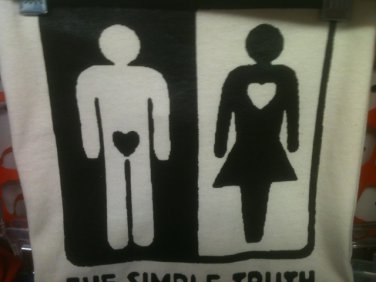 the simple truth t-shirt size 2x
