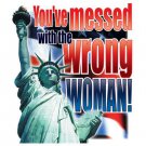 YOUR MESSIN WITH THE WORNG T-SHIRT 3X