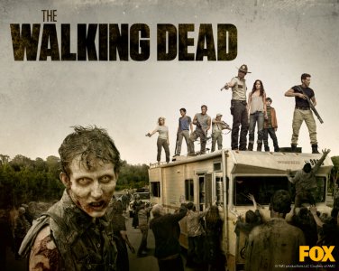 the walking dead 2 t-shirt med
