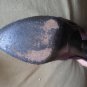 Vero Cuoio Navy blue Evins Vintage italian leather high heels size 8