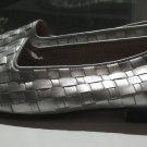 Enzo Angiolini Silver Designer flats size 7.5