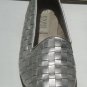 Enzo Angiolini Silver Designer flats size 7.5