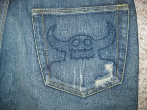 Toy Machine Ruffian Low RIse Jeans 30/32