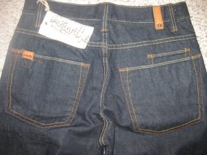 Planet Earth Ashland Raw Indigo Regular Denim 34/32