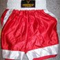 THUNDER - Boxing / MMA Shorts - RED - Large