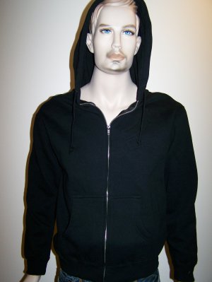 DESTRUCTO - Black Zip Hoodie - Small