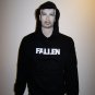 FALLEN - Black Pullover Hoodie - XL