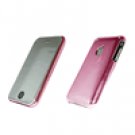 IPHONE 3G/3GS ~PINK METALLIC CHROME~ BACK SNAP ON HARD COVER