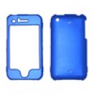 IPHONE 3G/3GS ~BLUE~ RUBBERIZED PHONE COVER