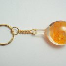 bottle shape natural gemstone keychain