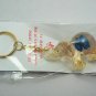 elephant shape natural gemstone keychain