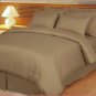 1000TC EGYPTIAN COTTON MOCHA STRIPE KING BED SHEET SET