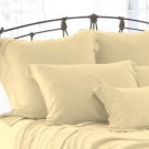 1000TC EGYPTIAN COTTON SAND GOLD QUEEN BED SHEET SET