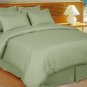 1000TC EGYPTIAN COTTON SAGE STRIPE SUPER KING BED SHEET SET