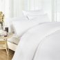1000TC EGYPTIAN COTTON WHITE DOUBLE DUVET QUILT COVER SET