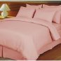 1000TC EGYPTIAN COTTON PINK STRIPE KING DUVET QUILT COVER SET
