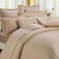 1000TC EGYPTIAN COTTON MOCHA DOUBLE DUVET QUILT COVER SET