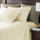 1000TC EGYPTIAN COTTON CREAM SINGLE DUVET QUILT COVER SET