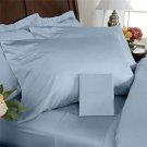 1000TC EGYPTIAN COTTON FRENCE BLUE QUEEN DUVET QUILT COVER SET