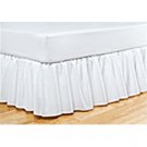 1000TC EGYPTIAN COTTON PLATFORM VALANCE QUEEN SHEET