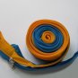 Yellow and Sky Blue Zipper Bag Handbag Purse