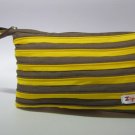 Yellow and Brown Zipper Bag Handbag Purse