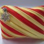 Red and Yellow Zipper Coin Purses / Wallets
