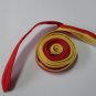 Red and Yellow Zipper Bag Handbag Purse