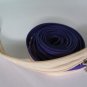 Purple and Light Yellow Zipper Bag Handbag Purse