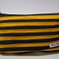 Orange and Black Zipper Bag Handbag Purse