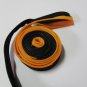Orange and Black Zipper Bag Handbag Purse