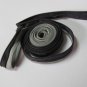 Grey and Black Zipper Bag Handbag Purse
