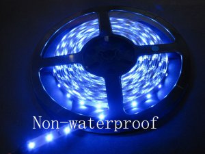 blue 5M 500CM 3528 SMD LED Strip Light 300led 12v Non-waterproof