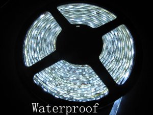 Cool White 5M 300 LED 5050 SMD Flexible LED Light Strip 12V waterproof