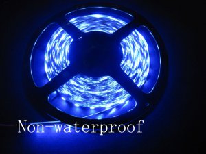 Blue 5M 150 LED 5050 SMD Flexible LED Light Strip 12V Non-waterproof 30 leds/M