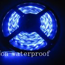 Blue 5M 300 LED 5050 SMD Flexible LED Light Strip 12V Non-waterproof