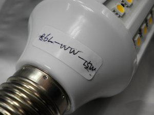 15W E27 86 LED SMD LED BULB 5050 Warm White 85-265V/AC #8