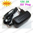 AC 100-240V To DC 12V 2A Power Supply Adapter EU