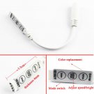 5X Mini Controller/Dimmer With DC Plug For RGB 5050/3528 SMD LED Light Strip 12V