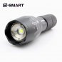 Portable Zoomable XM L2 LED 1200lm 200m Tactical Flashlight Torch Lamp retractable baton