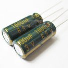 30 PCS 1800UF 6.3V Electrolytic Capacitor 6.3V 1800UF Electrolytic Capacitor