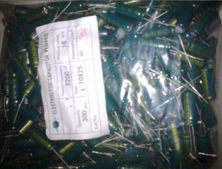 30PCS 2200UF 16V Electrolytic Capacitor 16V 2200UF