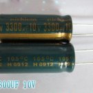 30 PCS 3300UF 10V Electrolytic Capacitor 10V 3300UF Electrolytic Capacitor