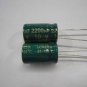 30 PCS 2200UF 10V Electrolytic Capacitor 10V 2200UF Electrolytic Capacitor