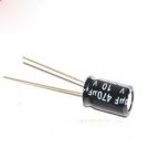 30 PCS 470UF 10V Electrolytic Capacitor